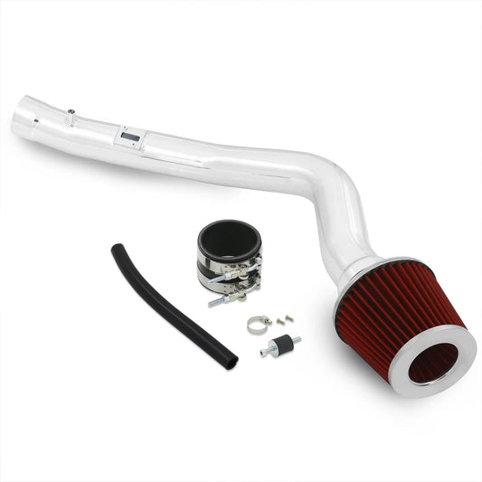 AJP Distributors Cold Air Intake CAI Induction System Polish Aluminum Channel Rectangular MAF Sensor Filter Compatible/Replacement For Nissan Maxima Altima 3.5 V6 2002 2003 2004 2005 2006 02 03 04 05 06