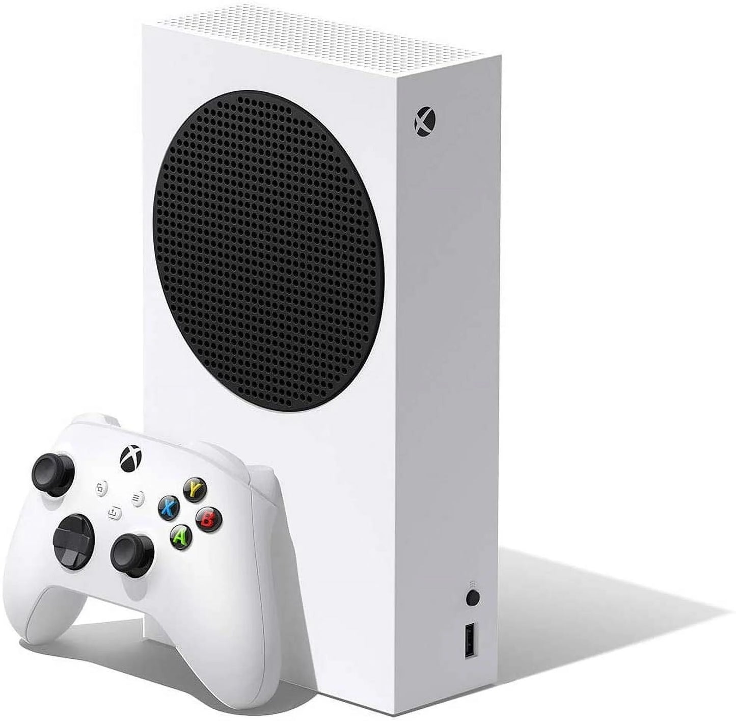 2022 Newest Xbox Series S 512GB SSD All-Digital Console, 10GB GDDR6 RAM, 1440p Gaming, 4K Streaming, 3D Spatial Sound, WiFi + 3pcs-Marxsol Controller Skins