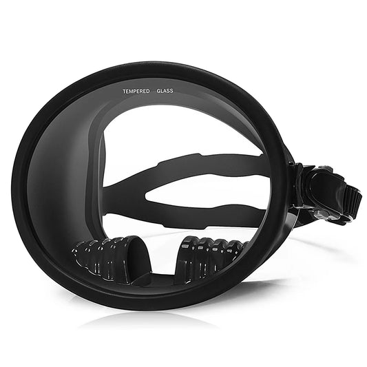 180° Wide View Diving Big Frame Fluid and -Fog Lens for Best Vision Liquid Snorkeling Spearfishing Full Diving