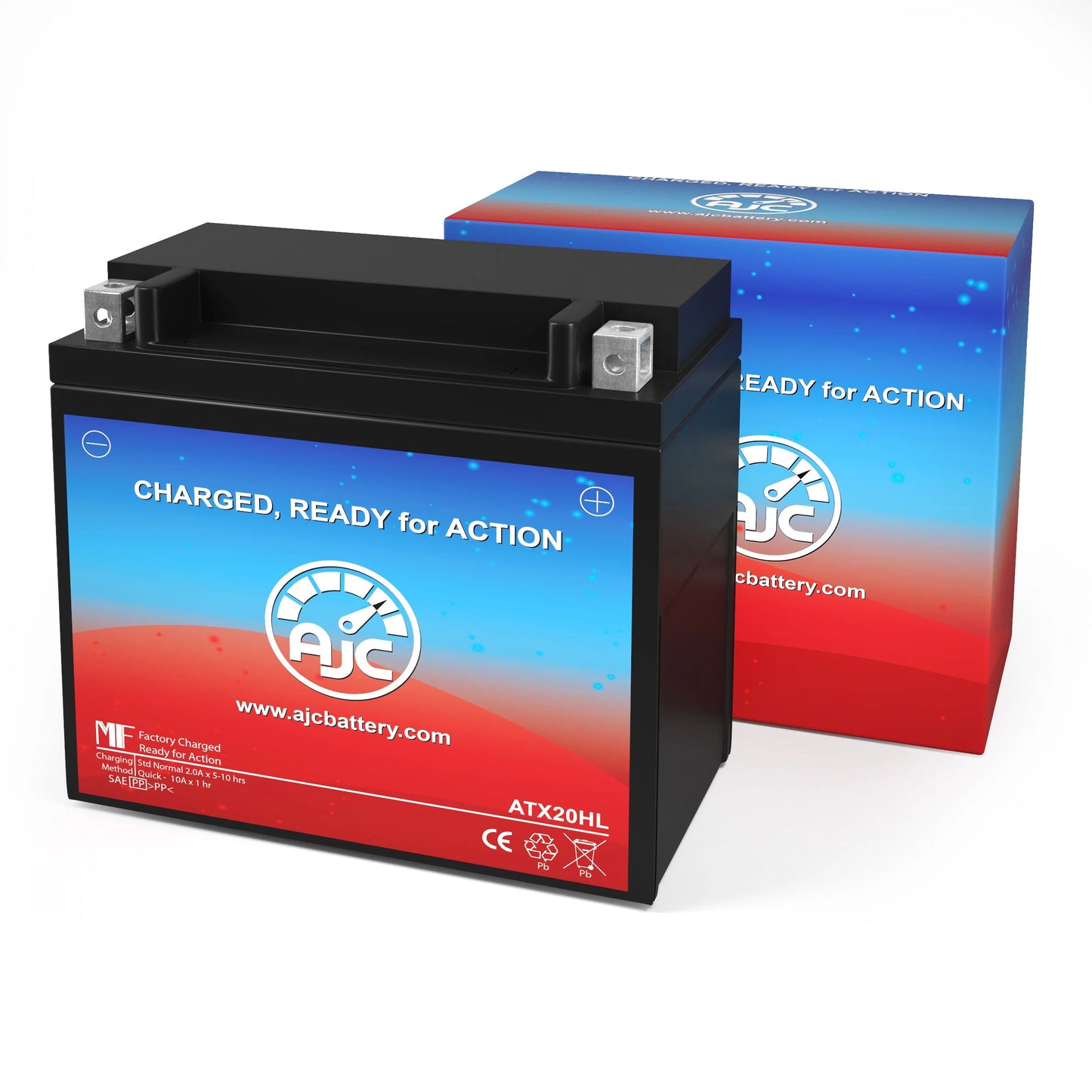 AJC Battery Compatible with Kawasaki (Jet Ski) SX-R 1498 1498CC Personal Fluid Replacement Battery (2017-2020)