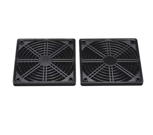 2PCS Fan Filter 120mm Fan filter with easy removable cover and washable foam filter