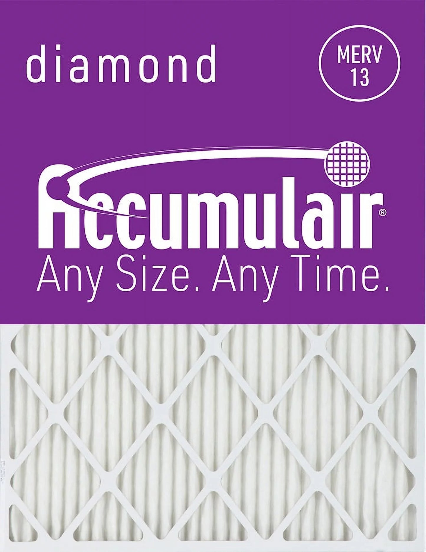 Accumulair Diamond 30x32x2 MERV 13 Air/Furnace Filters (6 pack)