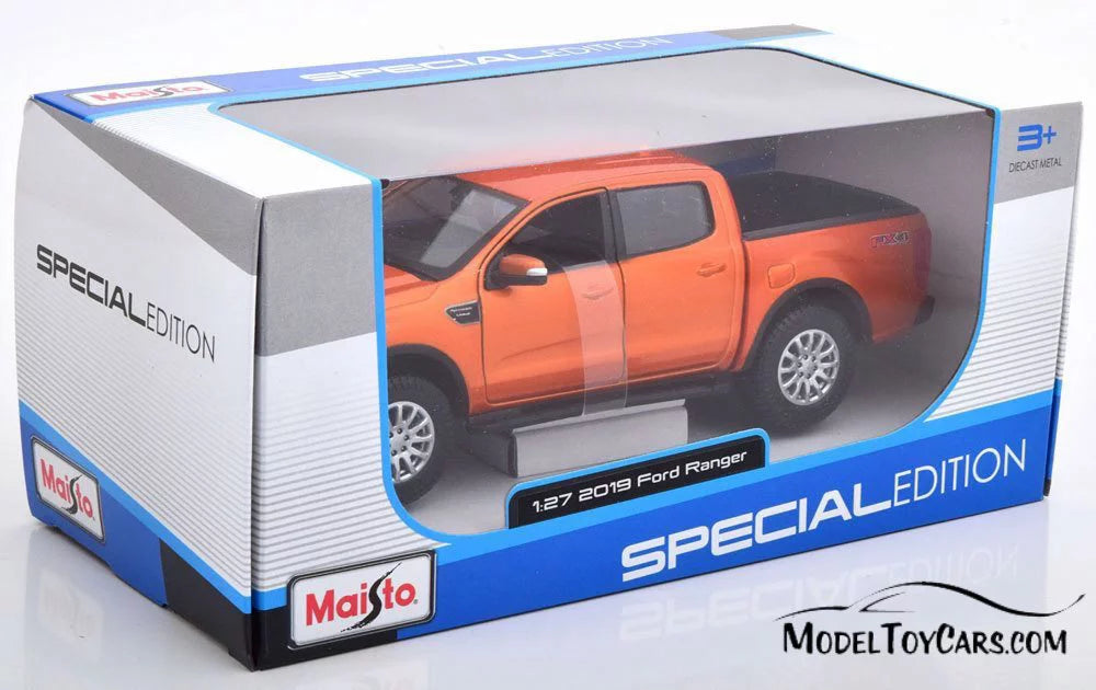 2019 Ford Ranger, Alloy Orange - Maisto 31521OR - 1/27 scale Diecast Model Toy Car