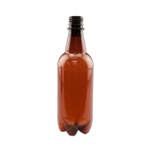 24 Amber P.E.T Beer Bottles (500 ml | 16.91 oz)