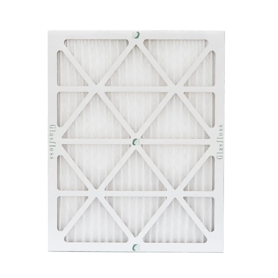 14x20x1 MERV 10 Pleated HVAC Air Filters by Glasfloss. ( Quantity 5 ) Exact Size: 13-1/2 x 19-1/2 x 7/8