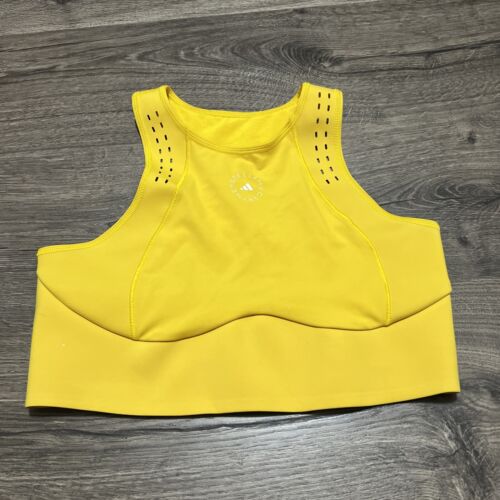 Adidas by Stella McCartney TruePurpose Crop Top Yellow B4HP $120