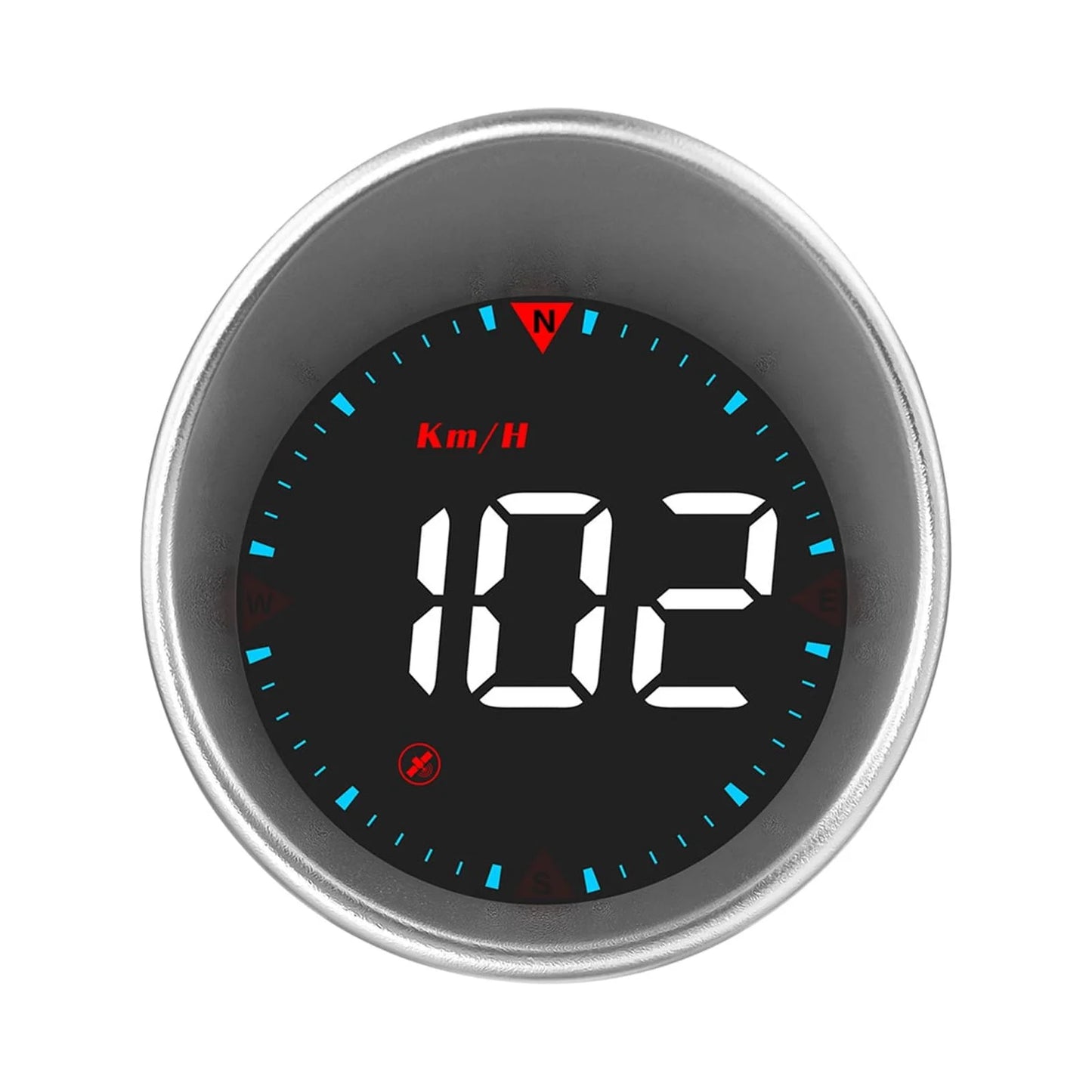 Aibecy Car Car Head-up Display Digital Speedometer Display Driving Mileage, Compass Angle, Overspeed and Fatigue Driving