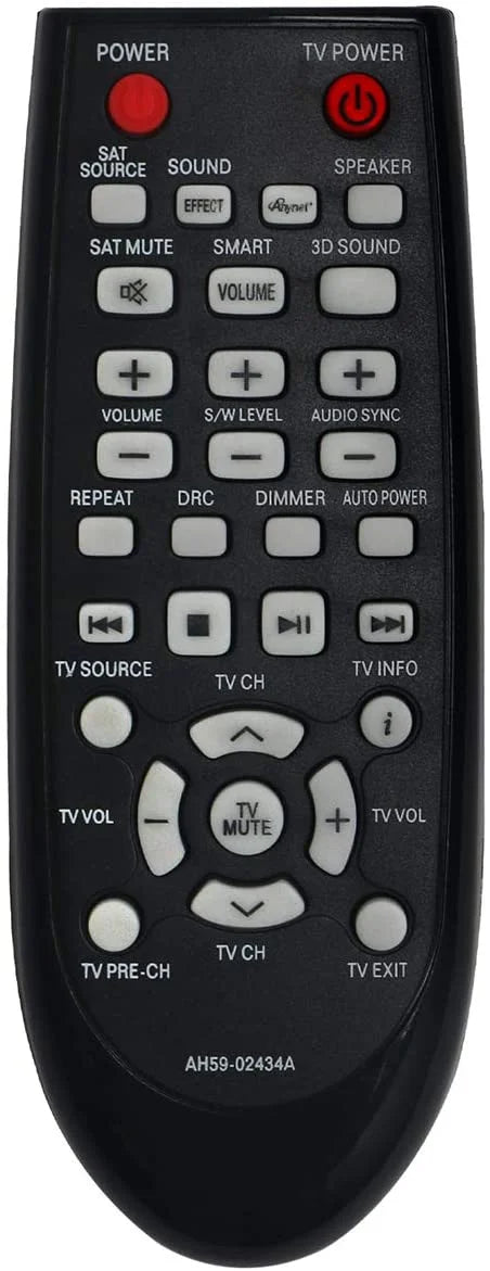 AH59-02434A Replacement Remote Control Applicable for Soundbar HW-E550 HW-E551 HW-E450 HW-E450C HW-E550/ZA