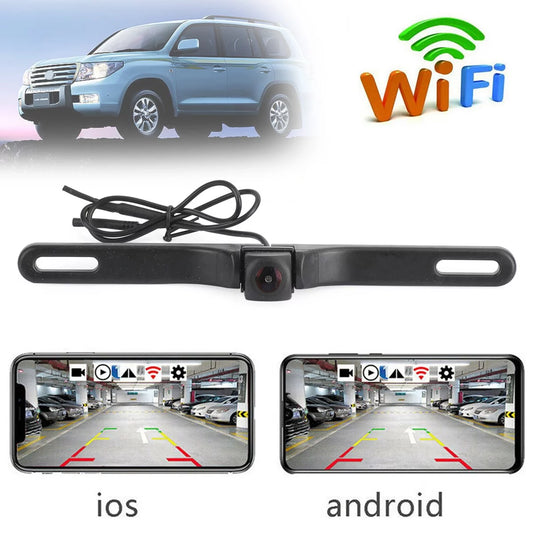 170 WiFi Car Rear View Cam Backup Wireless Camera Fit For iPhone Android