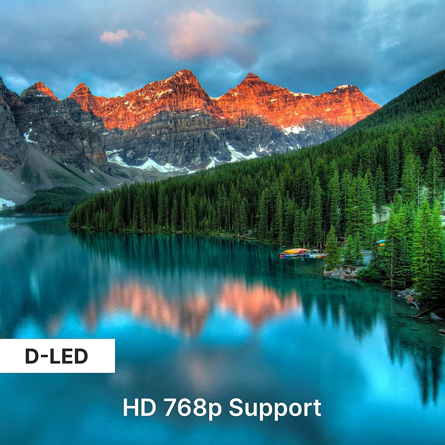 32 inch HD LED Smart TV, Supports Up to 1366×768 Resolution, Built in WebOS 5 Operating System