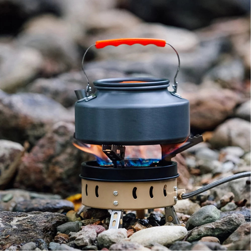 Aibecy Compact Size Camping Portable Stoves Tourist Cooking Accessory Foldable Gasstove High Picnic Hiking Furnace GasCooker