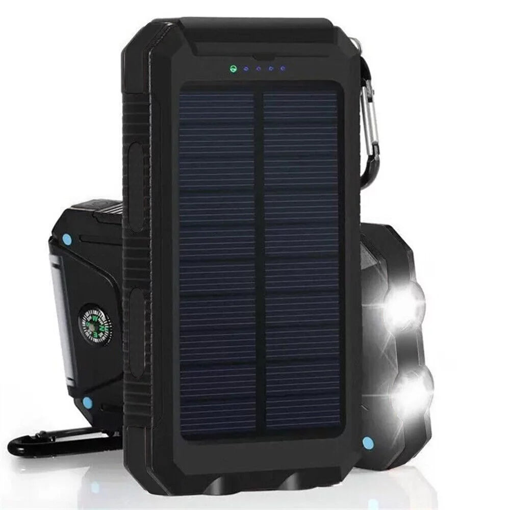 2023 Fluid Solar Power Bank 9000000mAh Portable External Battery Charger US