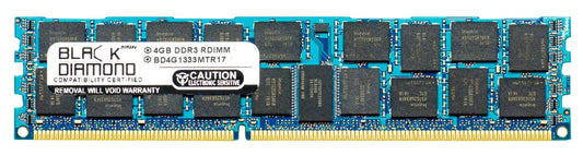 4GB RAM Memory for Z Series Z9PE-D8 WS (ECC Reg) 240pin PC3-10600 DDR3 ECC Registered RDIMM 1333MHz Black Diamond Memory Module Upgrade