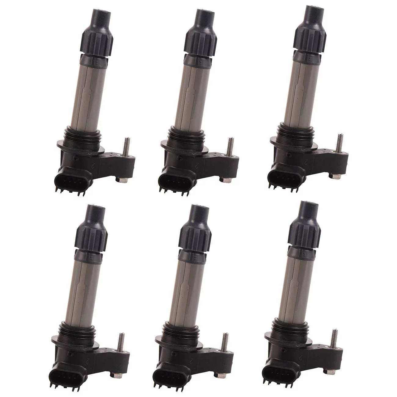 6Pcs Fits Buick Enclave Lacrosse ATS CTS Equinox Impala Malibu Ignition Coils Fits select: 2010-2018 CHEVROLET TRAVERSE LT, 2012-2019 CHEVROLET IMPALA LT