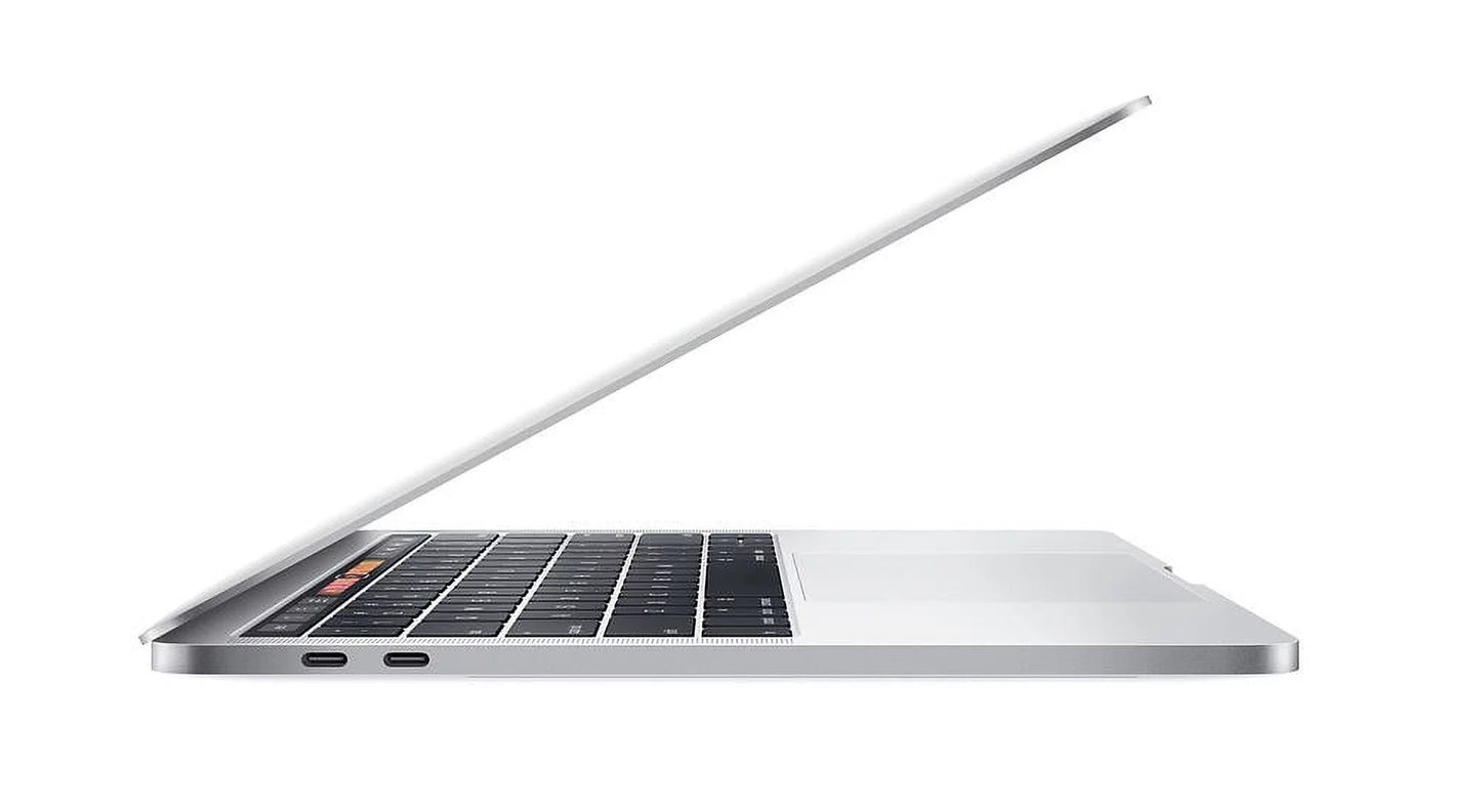 A Grade Macbook Pro 13.3-inch (Retina, Silver, Touch Bar) 2.4Ghz Quad Core i5 (2019) MV972LL/A 256GB SSD 16GB Memory 2560x1600 Display Mac OS Big Sur Power Adapter Included