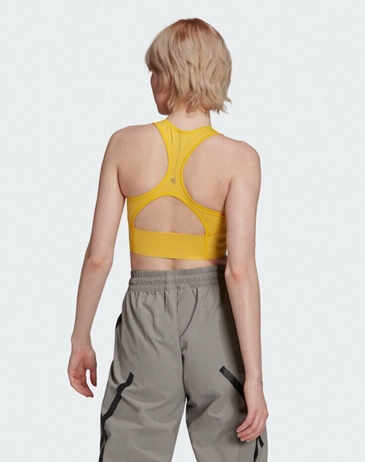 Adidas by Stella McCartney TruePurpose Crop Top Yellow B4HP $120