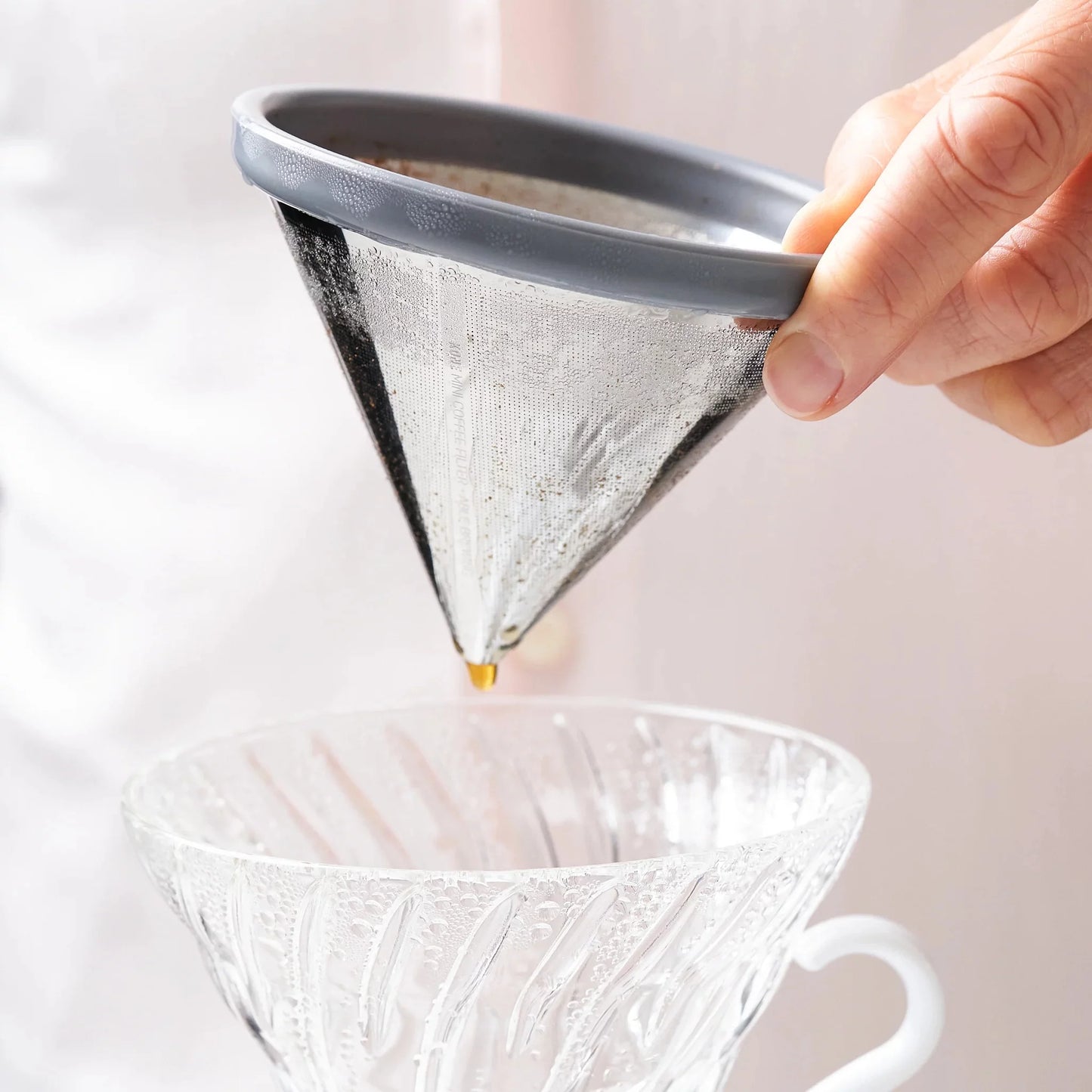 Able Kone Mini for Hario V60: Reusable Stainless Steel Coffee Filter