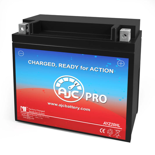 AJC Pro Battery Compatible with Kawasaki (Jet Ski) Ultra 310X 1498CC Personal Fluid Replacement Battery (2017-2020)