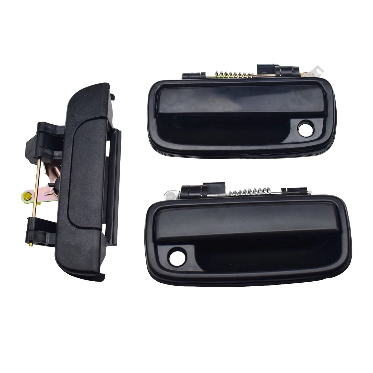 3Pcs Tailgate & Exterior Front Door Handle Kit for 1995-04 Toyota Tacoma Pickup