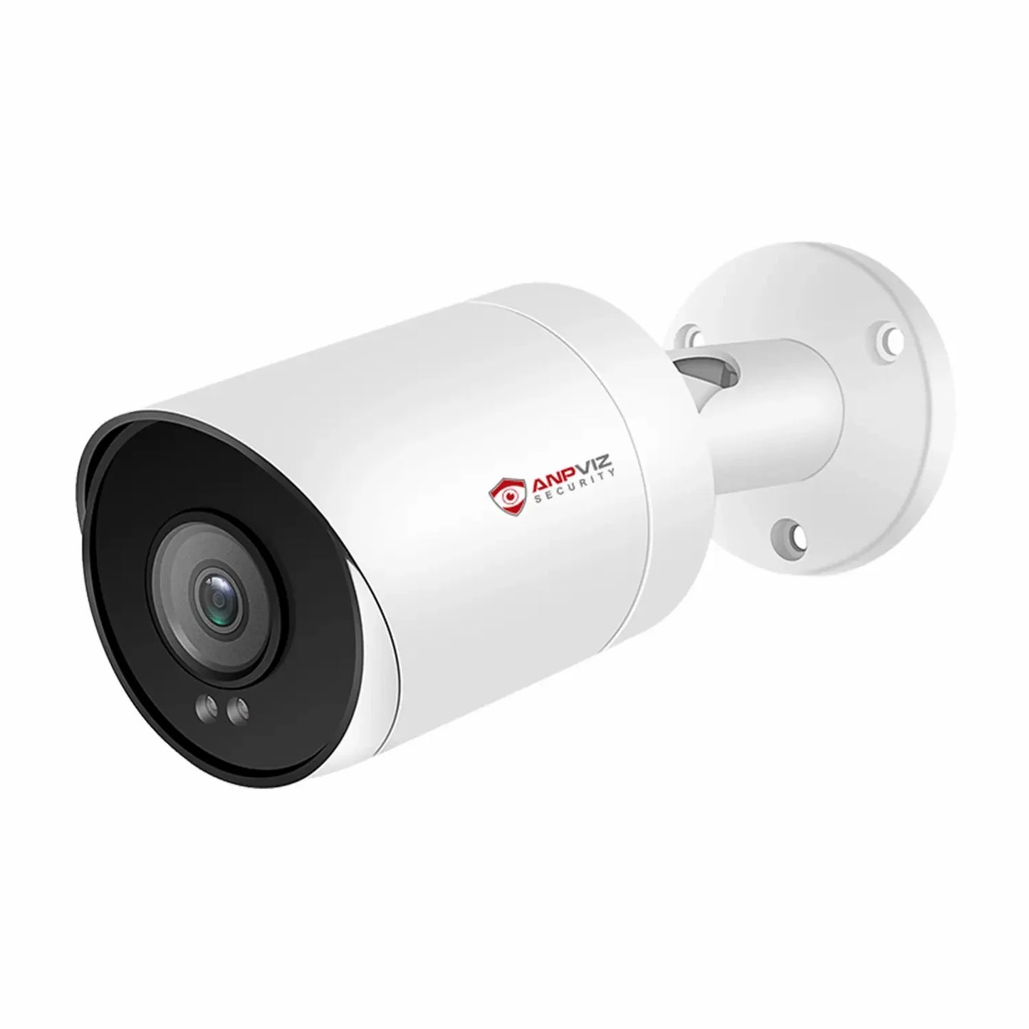 Anpviz 6MP POE Camera Outdoor, 6MP Bullet POE IP Camera with Human/Vehicle Detection, Security Bullet Camera with 2.8mm Lens, Smart Dual Light Color Night Vision, Support 256G SD Card, White