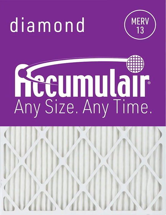 Accumulair Diamond 20x32x1 MERV 13 Air/Furnace Filters (6 pack)