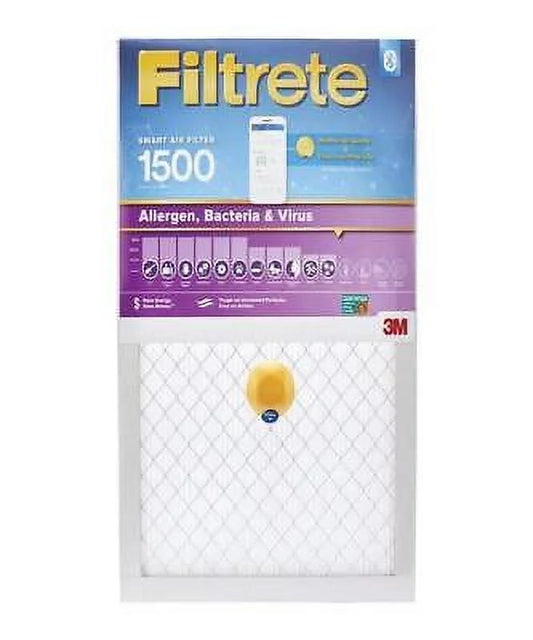 3M Filtrete 20 in. W X 20 in. H X 1 in. D Fiberglass 12 MERV Smart Air Filter (Pack of 4)