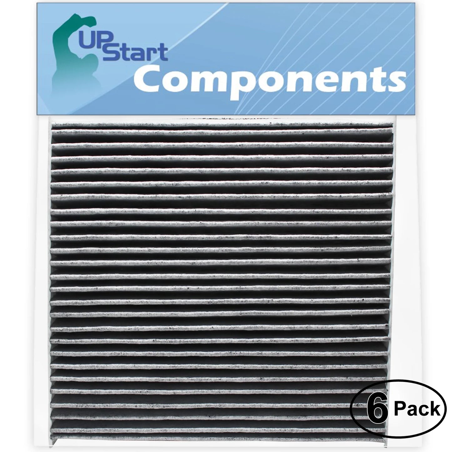 6-Pack Replacement for Cabin Air Filter for HONDA 80292-TF0-G01 Car/Automotive - Activated Carbon, ACF-11182