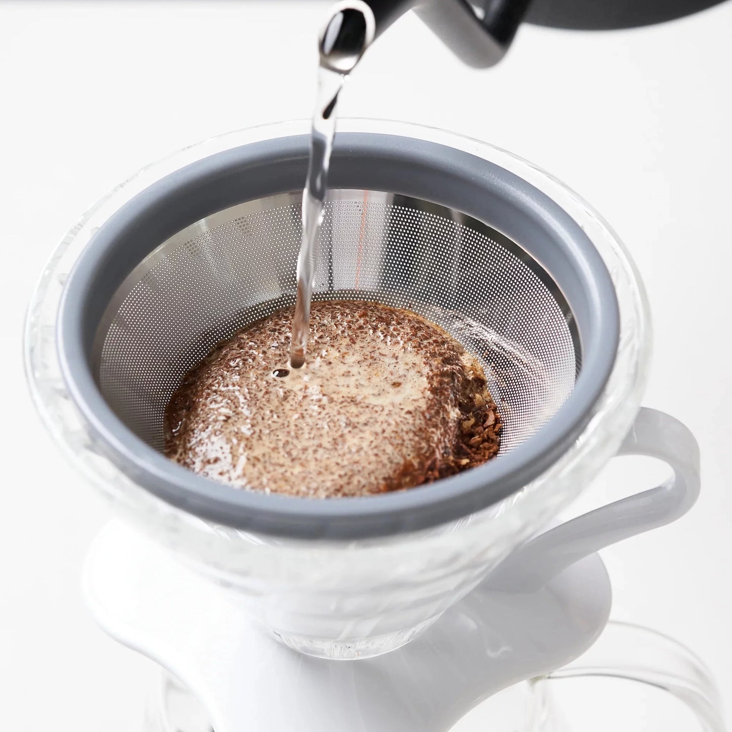 Able Kone Mini for Hario V60: Reusable Stainless Steel Coffee Filter