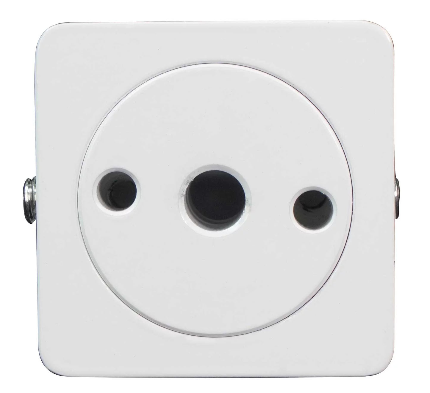 2) Rockville MAC525W 5.25" 360° Swivel White Aluminum Surface Mount Speaker Pods