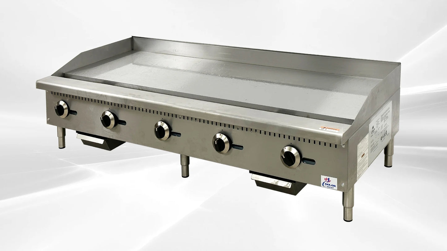 60 ins gas heavy duty griddle NSF CD-MG60