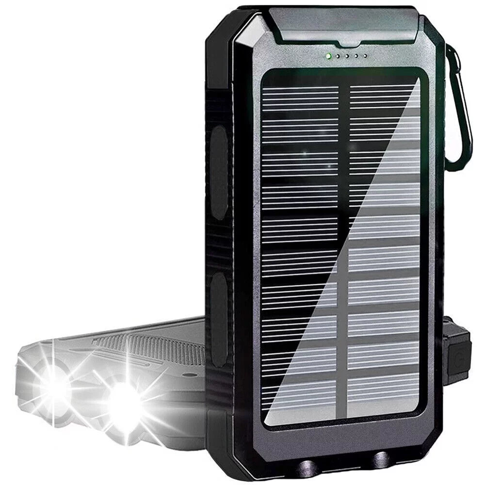 2023 Fluid Solar Power Bank 9000000mAh Portable External Battery Charger US