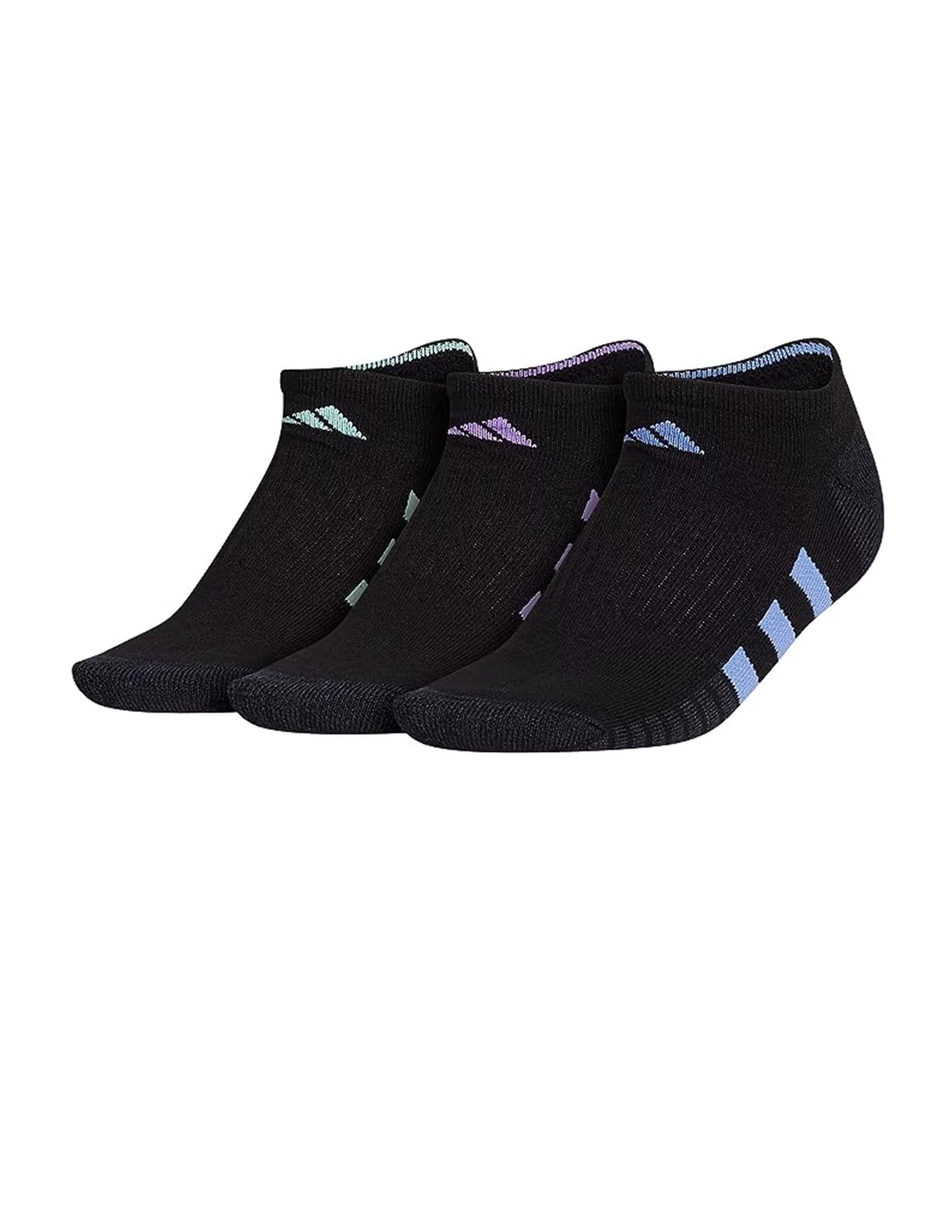 Adidas Women's Cushioned No Show Socks (3-Pair)