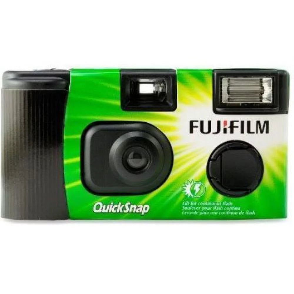 3 Fujifilm Quicksnap Flash 400 ASA Disposable Single Use 35mm Camera