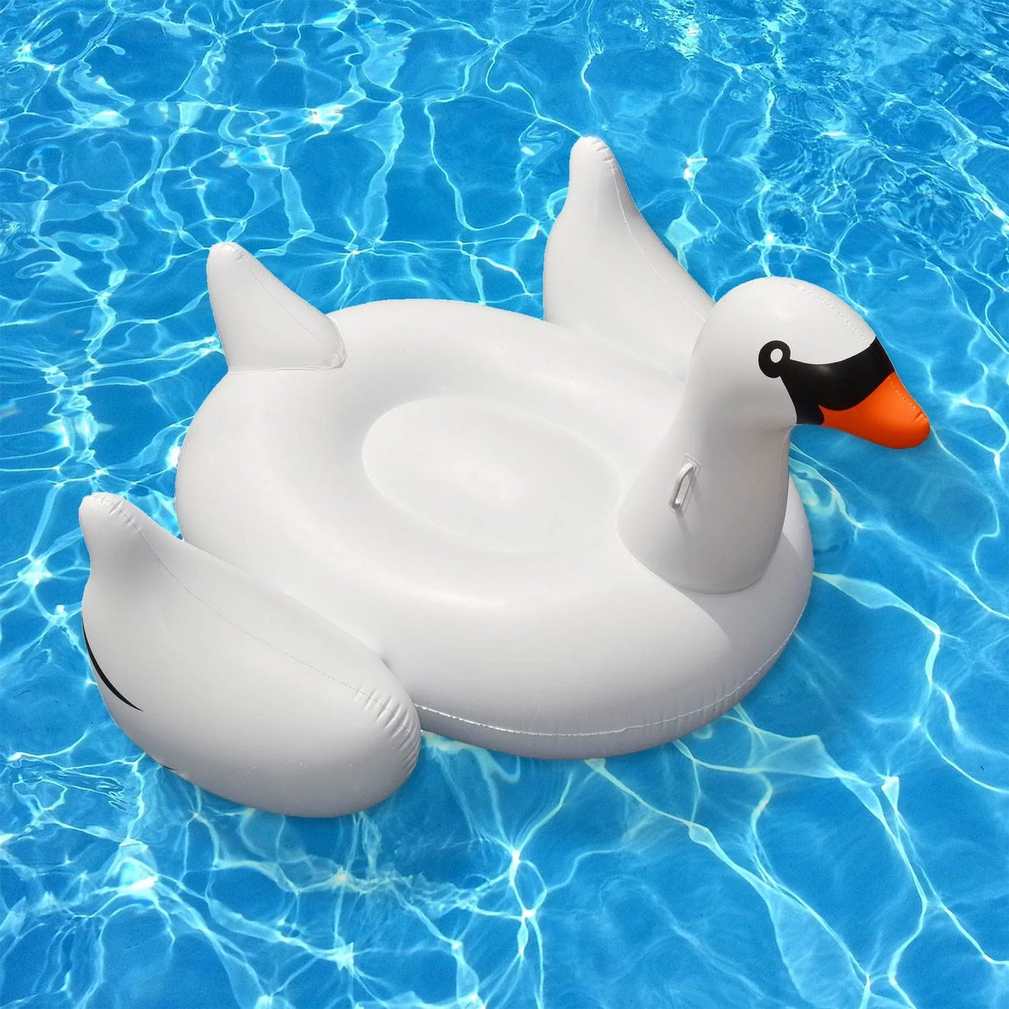 3-Pack Swimline Giant Inflatable Ride-On 75-Inch Swan Floats | 3 x 90621