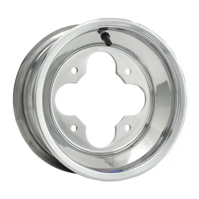 4/110 Douglas A5 Wheel 8X8 3.0 + 5.0 Polished Aluminum for E-Ton TXL90 2000-2002