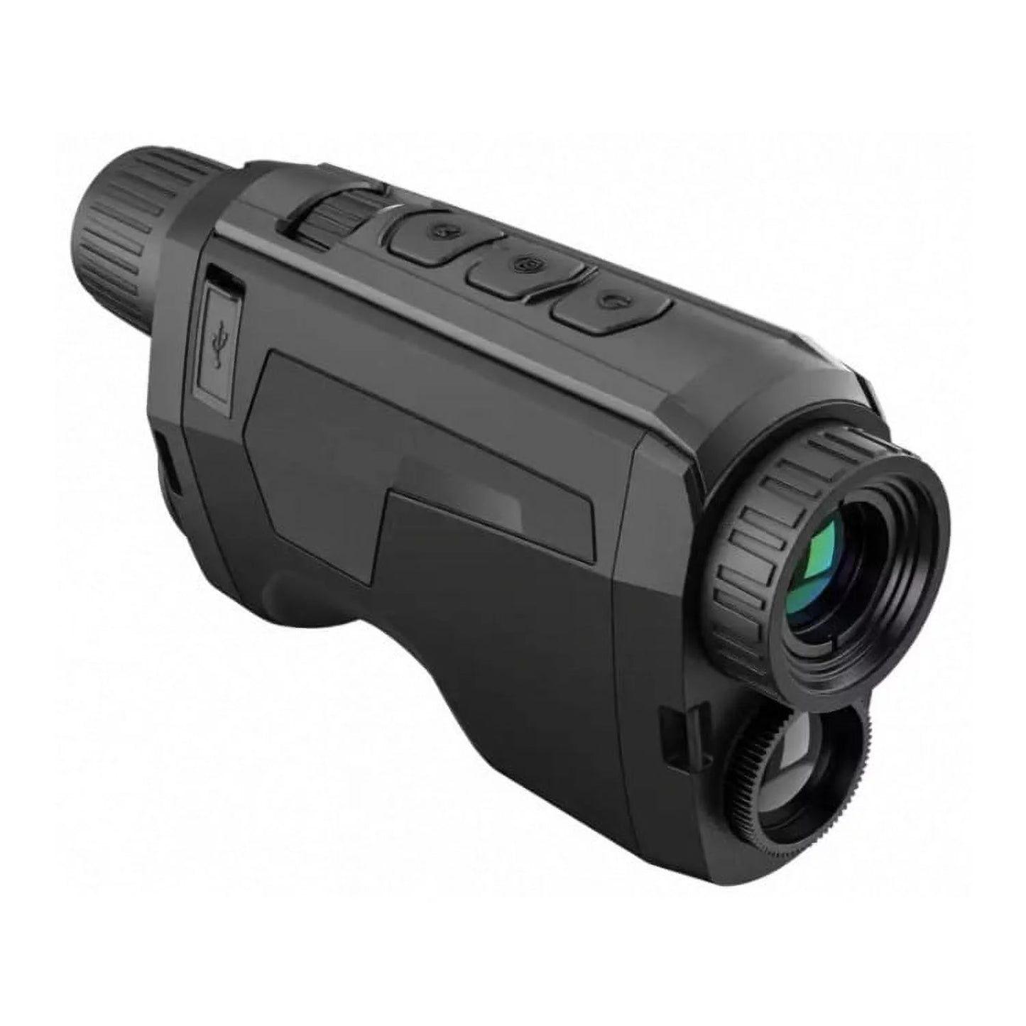 AGM Global Vision Fuzion TM25-384 Fusion Thermal Imaging & CMOS Monocular 12 Micron 384x288 (50 Hz), 25 mm Lens.,Black