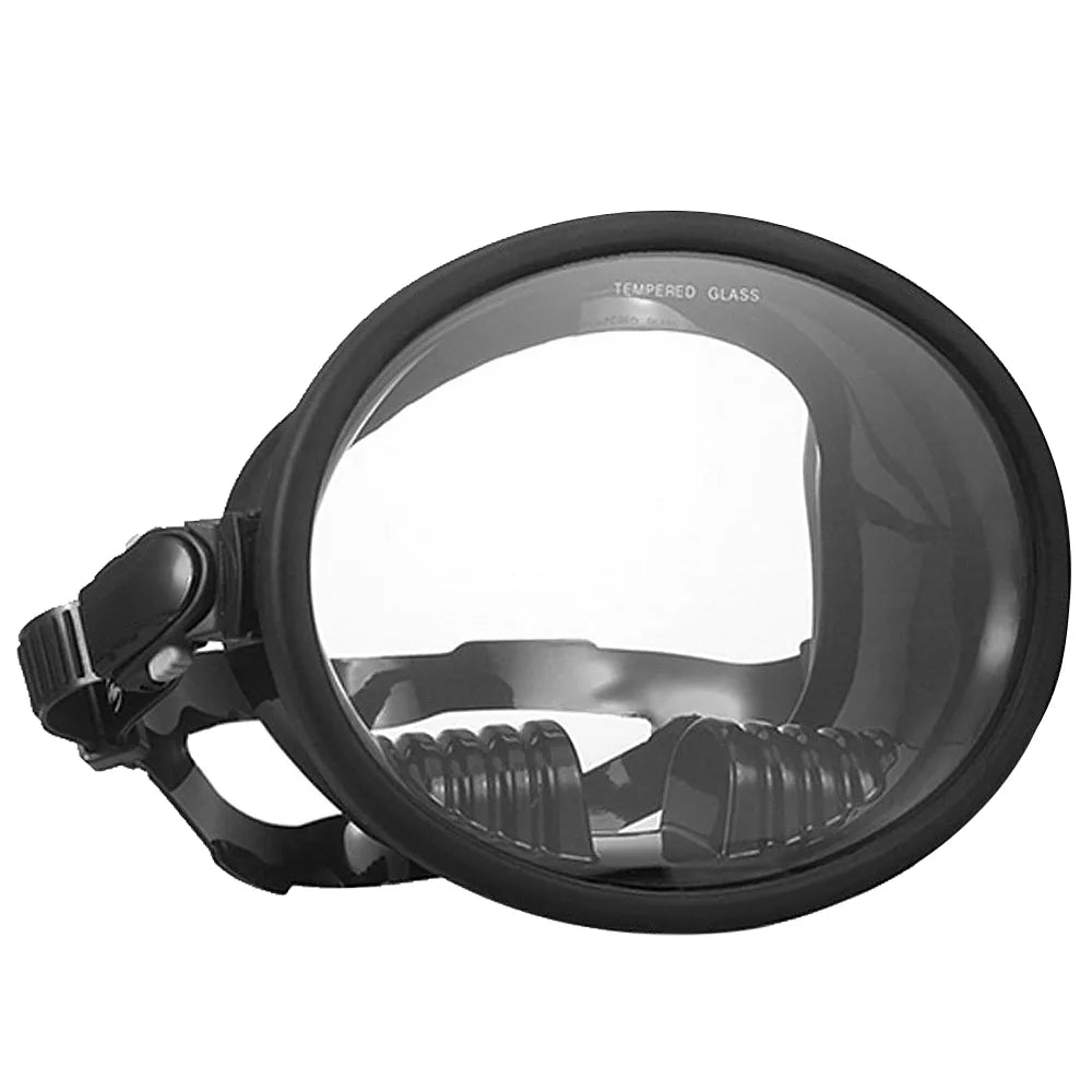 180° Wide View Diving Big Frame Fluid and -Fog Lens for Best Vision Liquid Snorkeling Spearfishing Full Diving