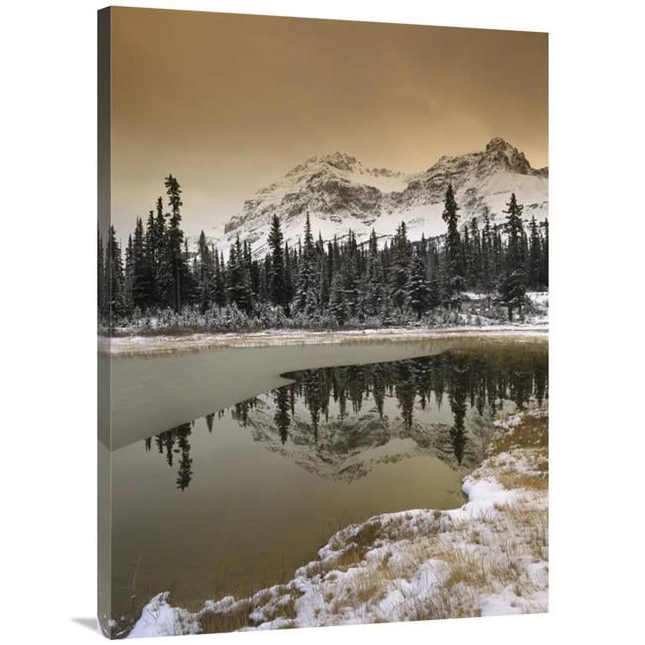 30 x 40 in. Canadian Rocky Mountains Dusted in Snow&#44; Banff National Park&#44; Alberta&#44; Canada Art Print - Tim Fitzharris