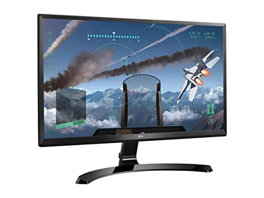 24UD58-B Monitor 24" 4K Ultrafine (3840 x 2160) IPS Display, FreeSync, Display Control, Display Split 2.0, Game Mode, Black Stabilizer - Black