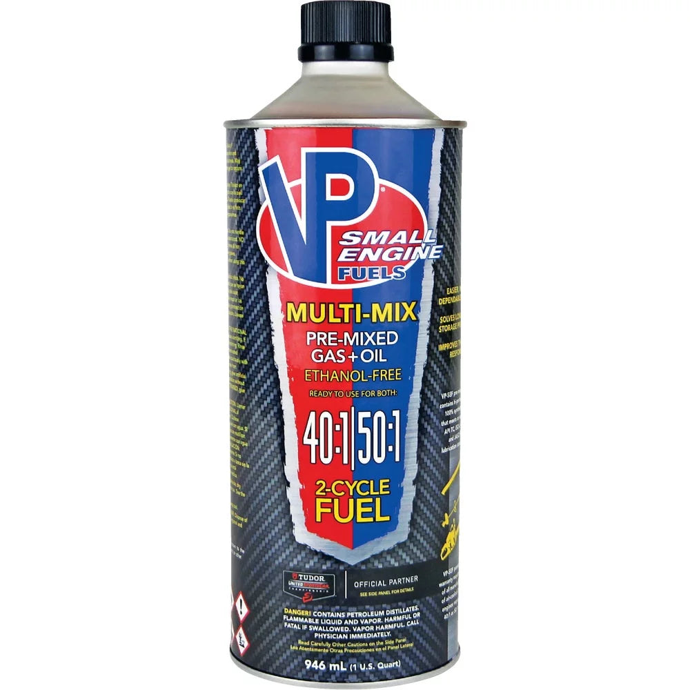 8Pc VP Racing Fuels VP Small Engine Fuels 32 Oz. 40:1/50:1 Ethanol-Free Multi-Mix Gas & Oil Pre-Mix