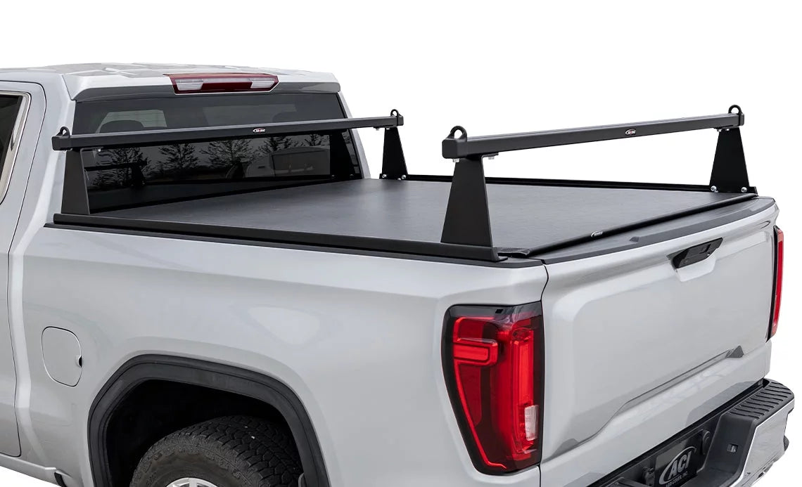 ADARAC 2008-2016 Fits Ford F-250 F-350 Super Duty 6' 8" Matte Black Aluminum M-series Truck Bed Racks F4010032