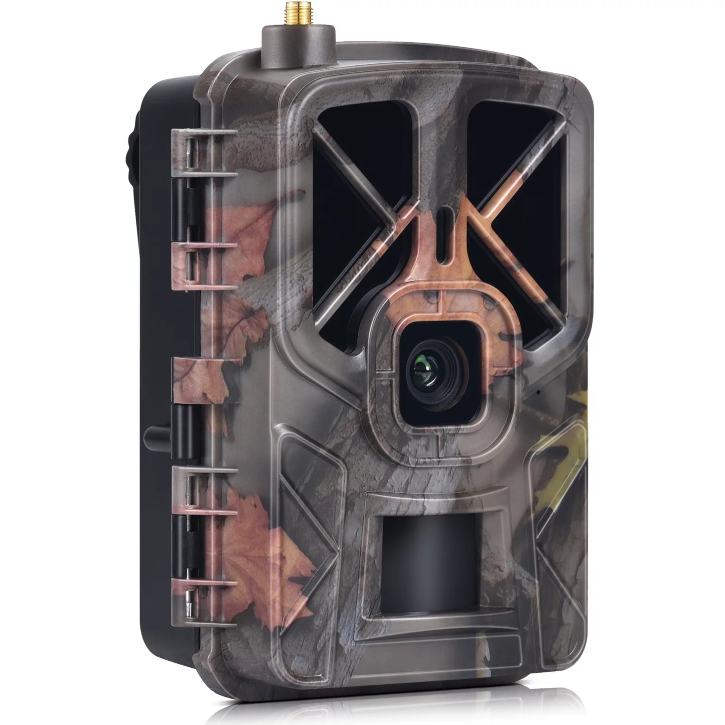 30MP 4G/LTE Wireless Trail and Game Camera with Fluid and Infrared Night Vision - Ideal for Outdoor Wildlife and Farm Animal Monitoring