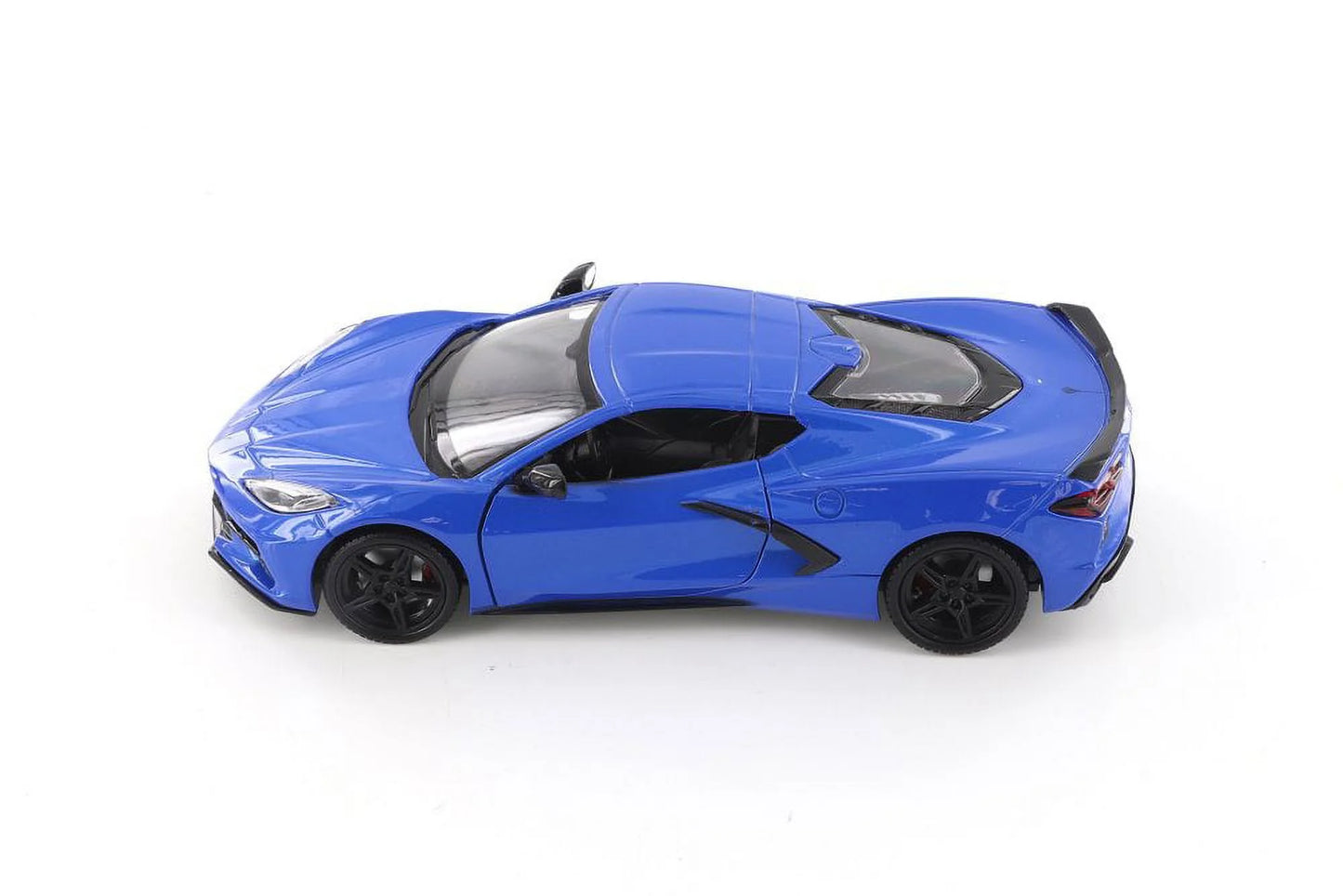 2020 Chevy Corvette C8 Stingray, Blue - Showcasts 79360/16D - 1/24 scale Diecast Model Toy Car