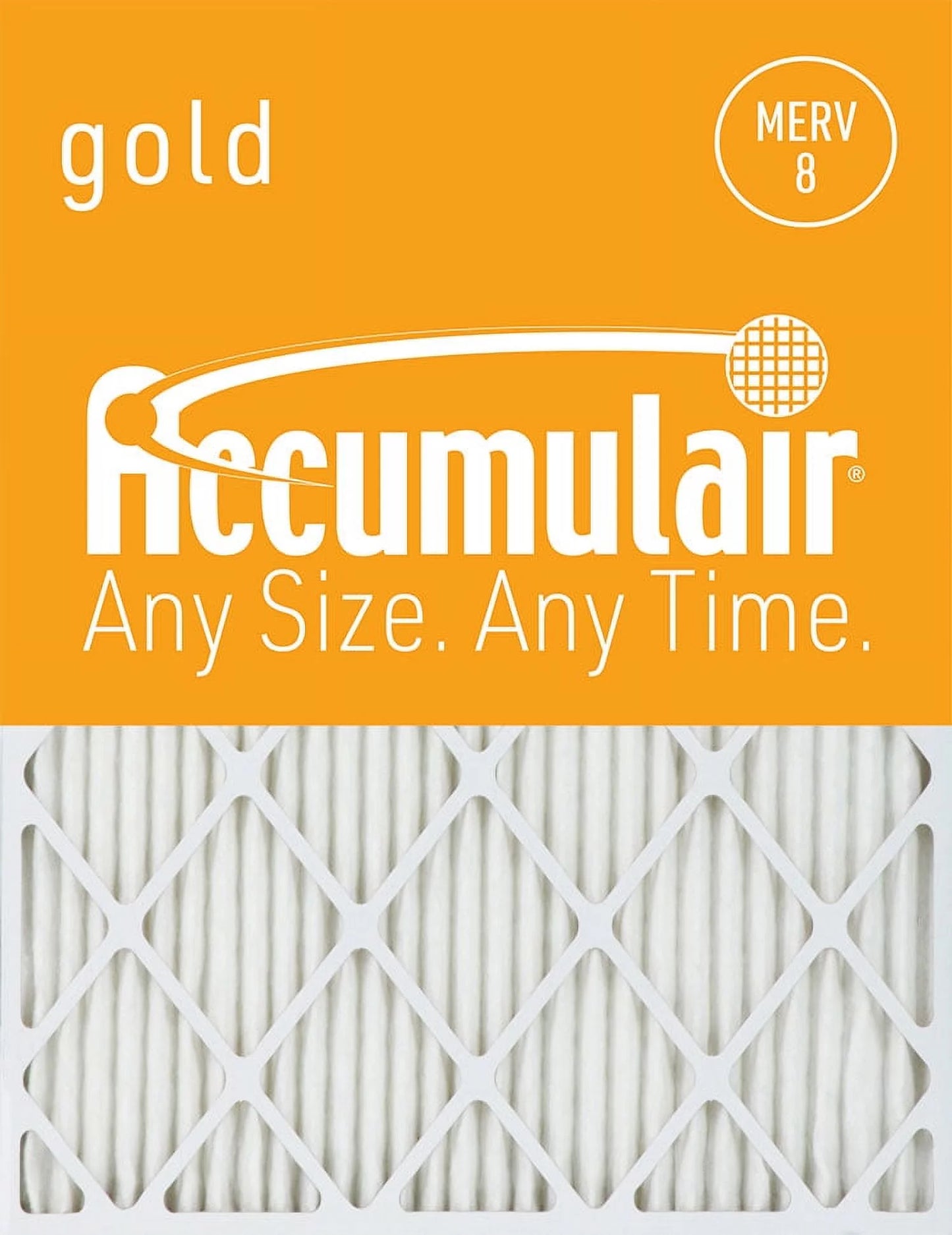 Accumulair Gold 20x20x2 MERV 8 Air Filter (4 Pack)