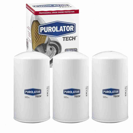 3 pc Purolator TECH TL44872 Engine Oil Filters for 1734 1734MP 1814562-C1 1822731-C1 21734 21734MP 25177933 31734 41734 51734 51734MP 61734 61851734 85734 85734MP 91734 92734 AL3786 B7039 BK6788