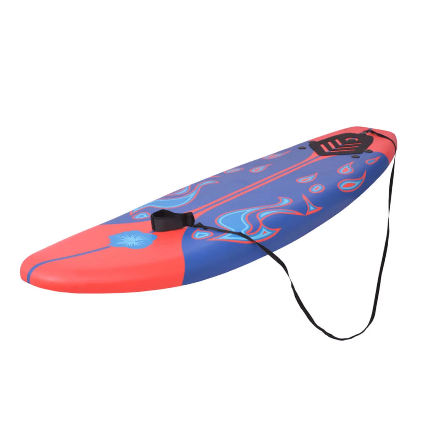 Anself Surfboard with Leash and Fins, Beach Surfing Board Kit for Beginners Youth and Adults 66.9 x 18.4 x 3.1 Inches (L x W x T)