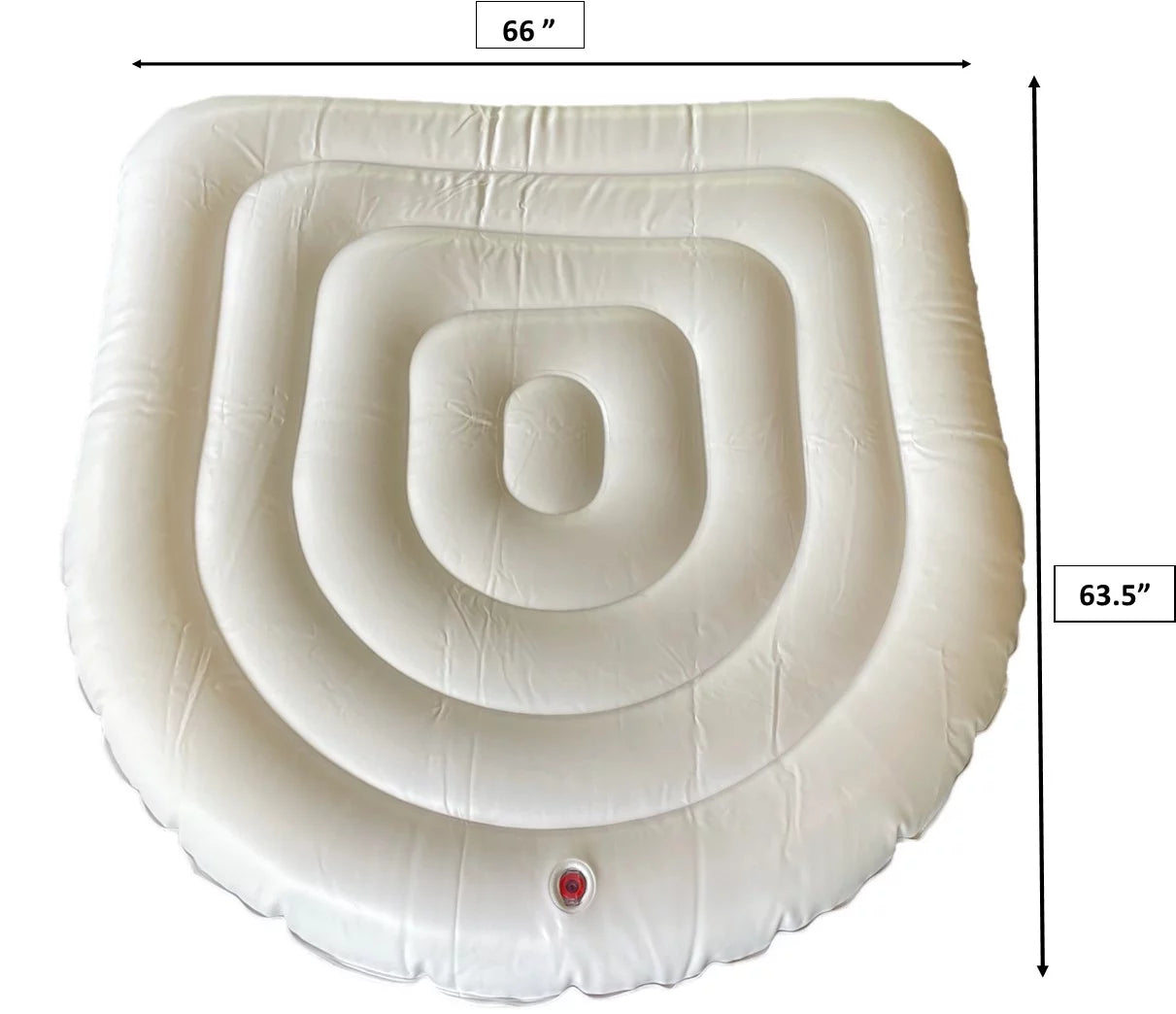 2 Rider "Big Mable" Style Innertube Seat Base