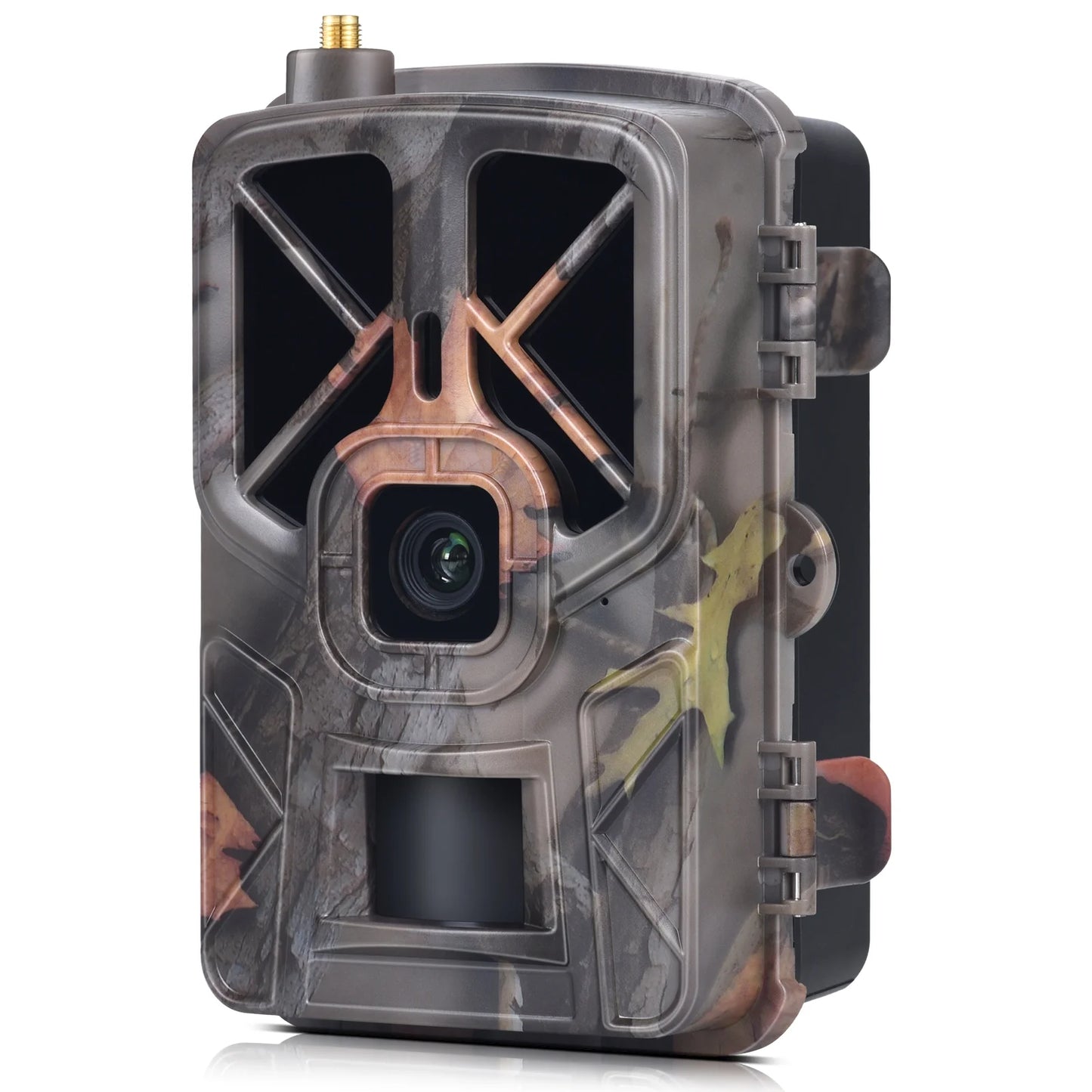 30MP 4G/LTE Wireless Trail and Game Camera with Fluid and Infrared Night Vision - Ideal for Outdoor Wildlife and Farm Animal Monitoring