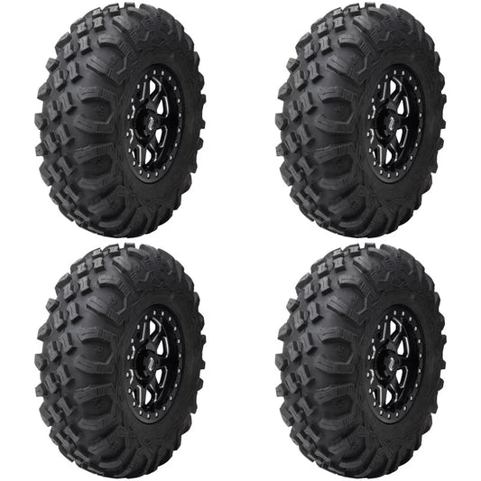 (4 Pack) Tusk Megabite Radial Tire 27x10-14 For POLARIS RZR 900 Trail Fox Edition 2020