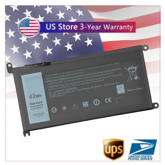 4Cell WDX0R Mobile pc Battery for Inspiron 13-5000 13-7000 15-5000 15-7000 NEW